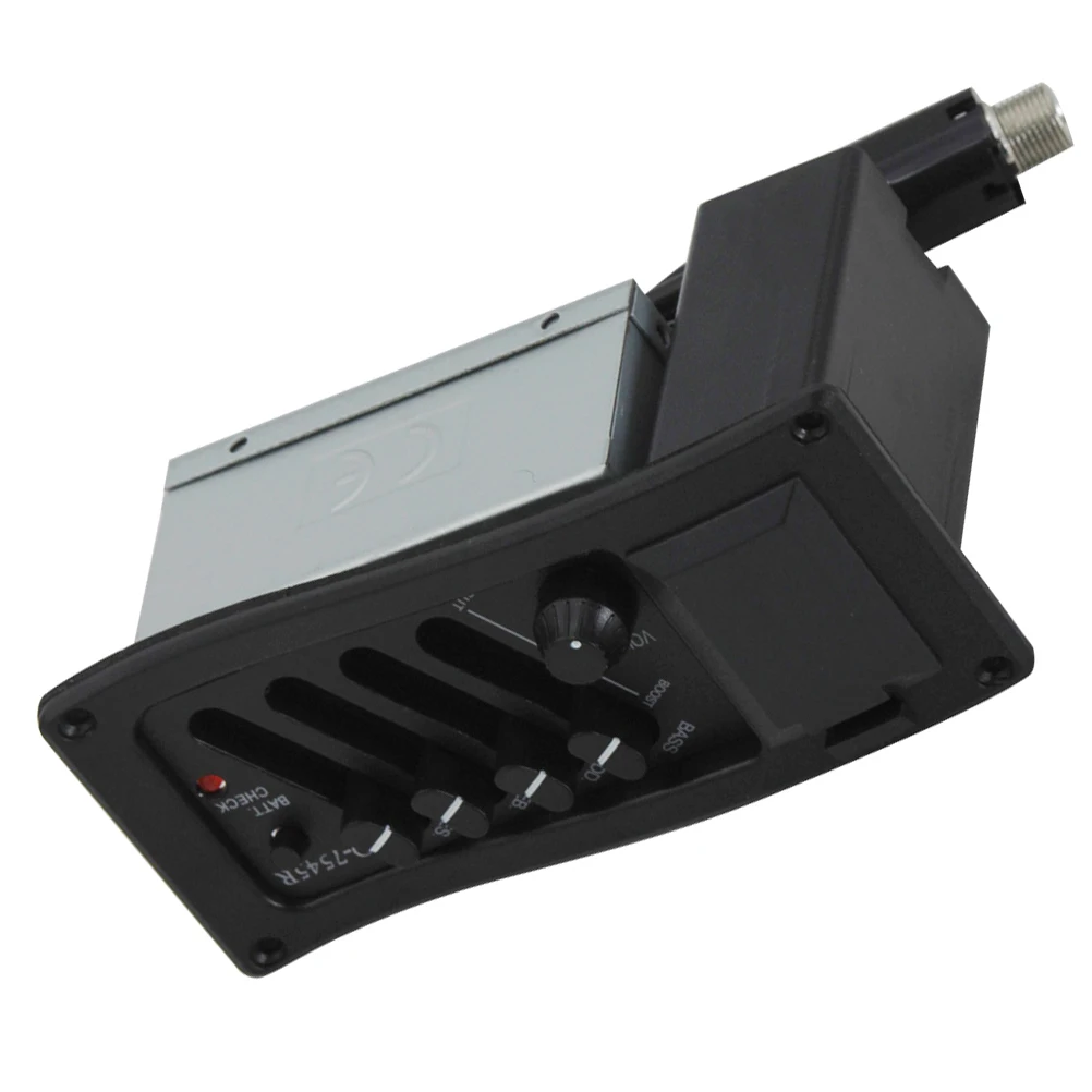 

1 set Guitar Pickup Equalizer for Folk Acoustic Guitar Hole Mounted Transducer Sound Amplifier Modified Accessories