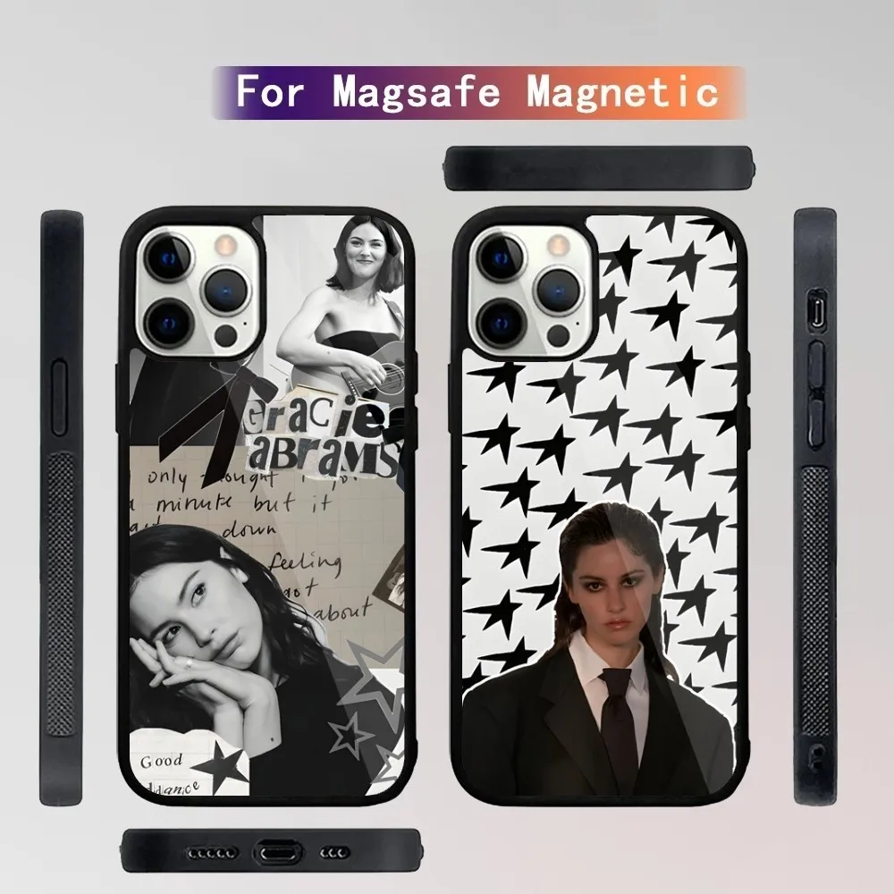 G-Gracie Abrams Singer Phone Case For iPhone 15,14,13,12,11,Plus,Pro,Max Mini Magsafe Magnetic Wireless Charging