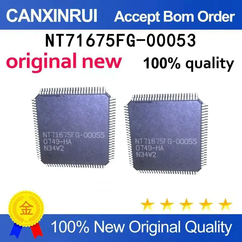 

（5-100 pieces）New original NT71675FG-00053 NT71675FG QFP spot chip IC