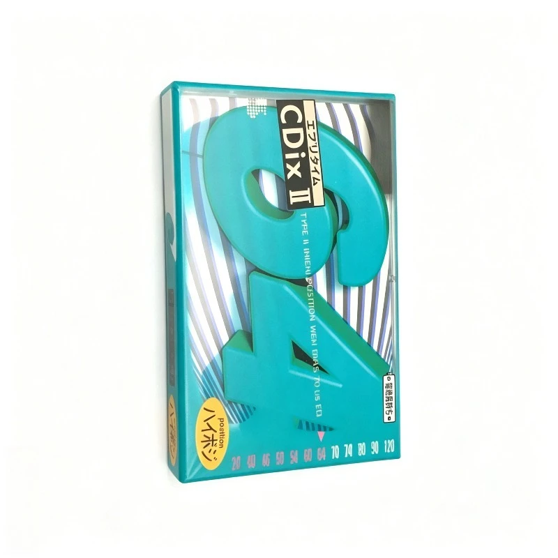100% Original New For Sony CDIXII 64min JP Type II Blank Cassette Sealed For Recording & Duplication