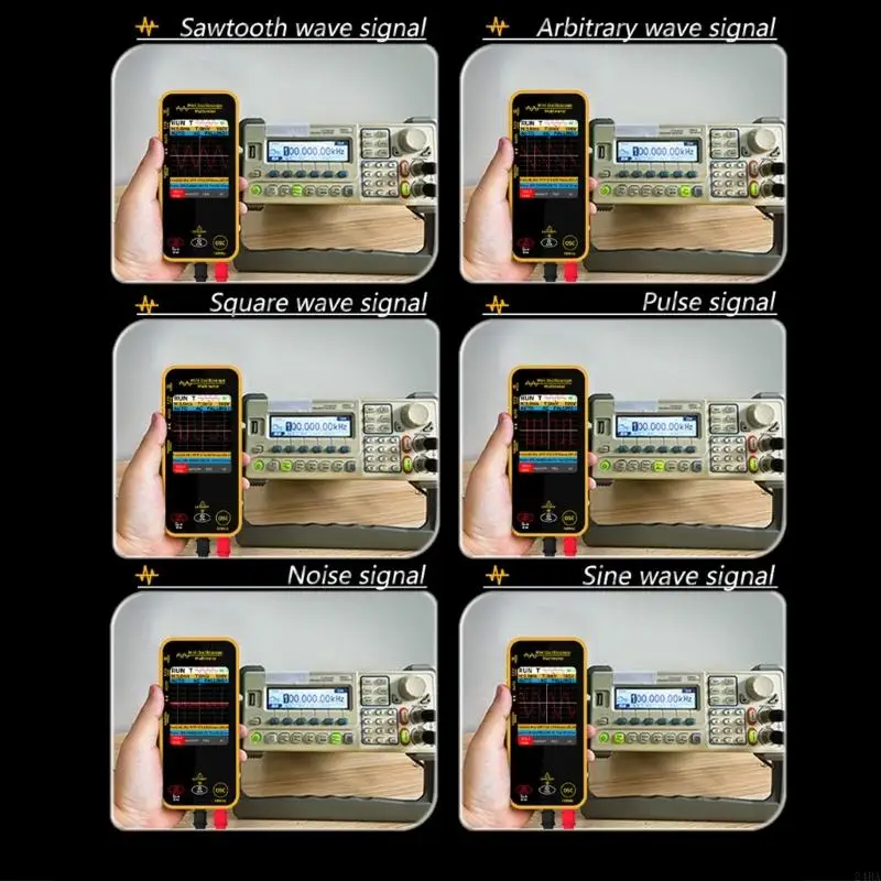  Compacted 10MHz Handheld Oscilloscope With Build In Multimeter And Waveform Captures For Engineers Electrical Diagnostics