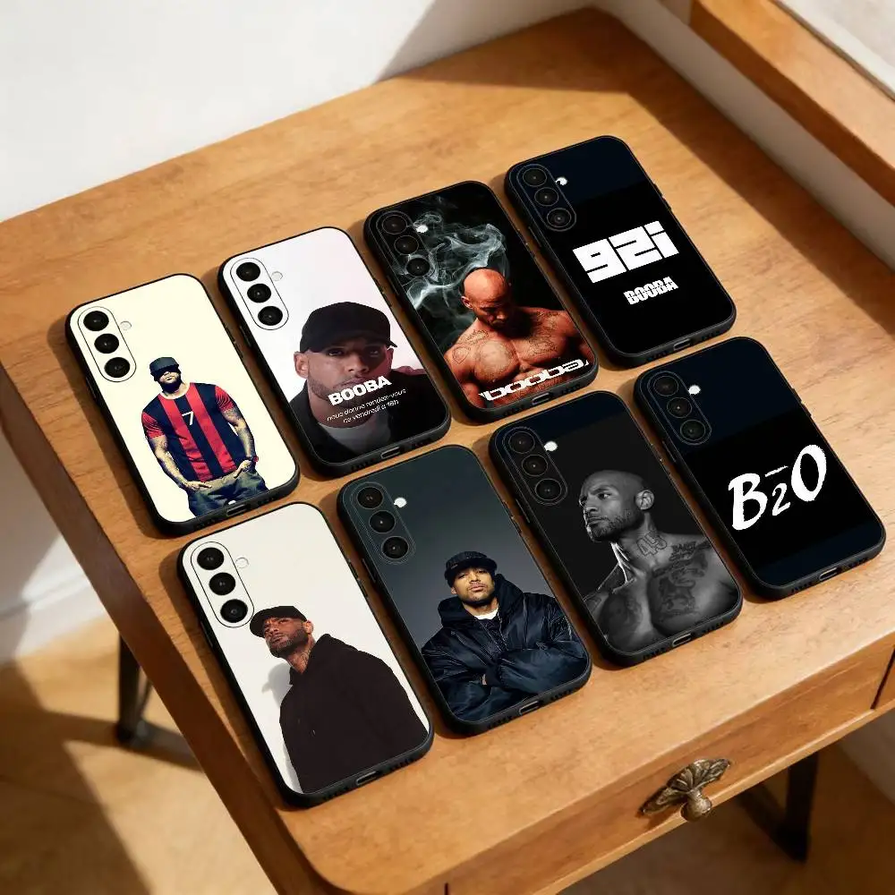 

Booba singer b2o 92i Phone Case For Samsung Galaxy A91,80,73,72 ,71,53,52,32 ,31,22,21s,20,Soft Black Case
