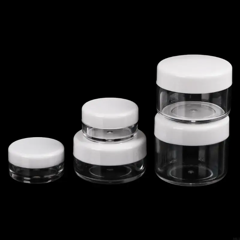 Mini botella muestra A9LA, dispensador cosméticos vacío fondo redondo, organizador para avión, maquillaje, bálsamos