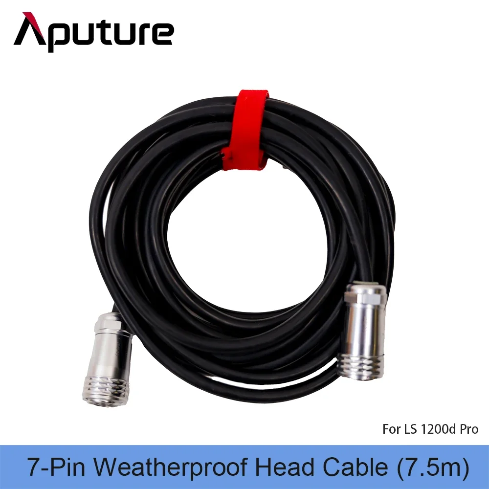 Aputure 7-Pin Weatherproof Head Cable (7.5m) for LS 600c Pro/1200d Pro