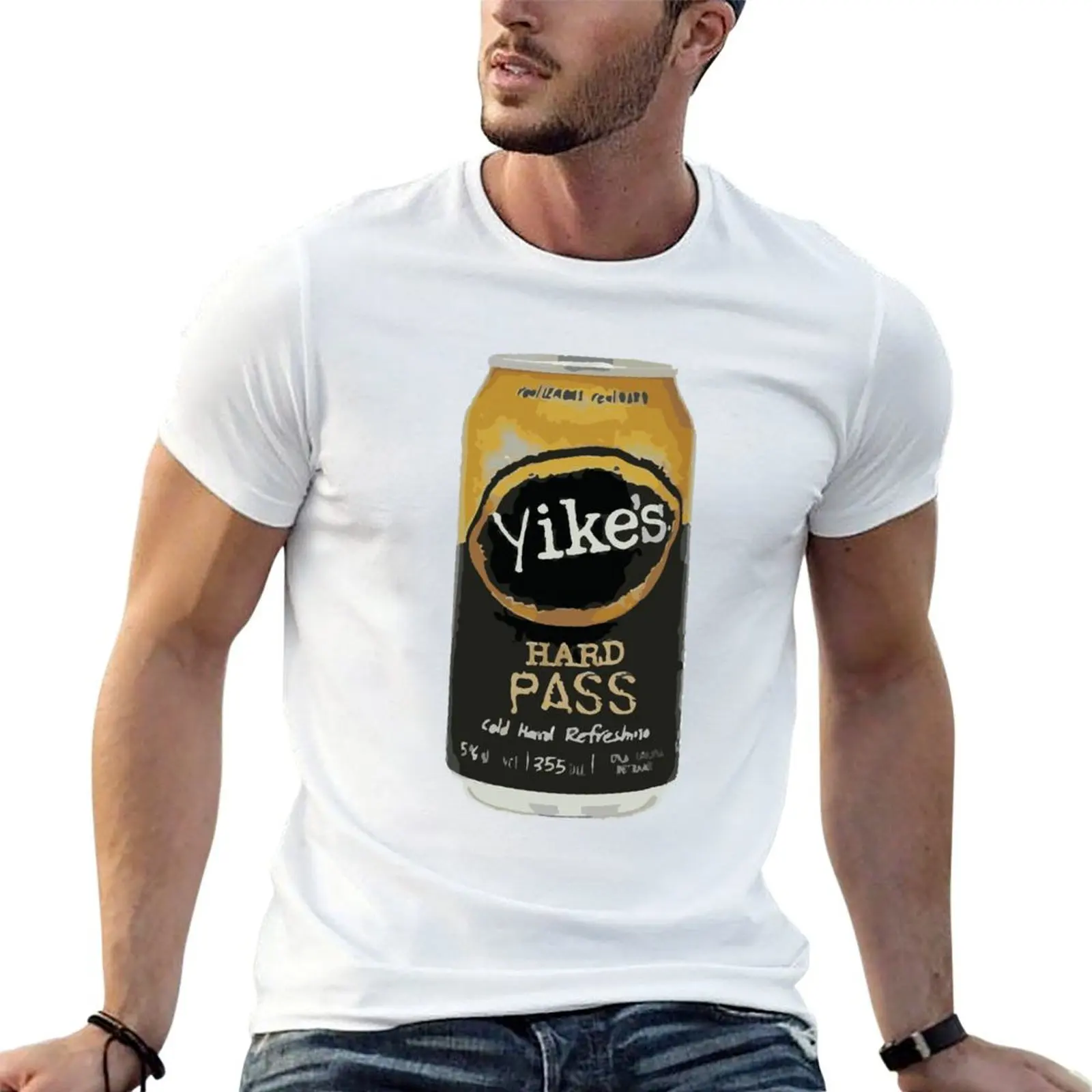 yikes hard pass T-Shirt Big and Tall Gym T-Shirt