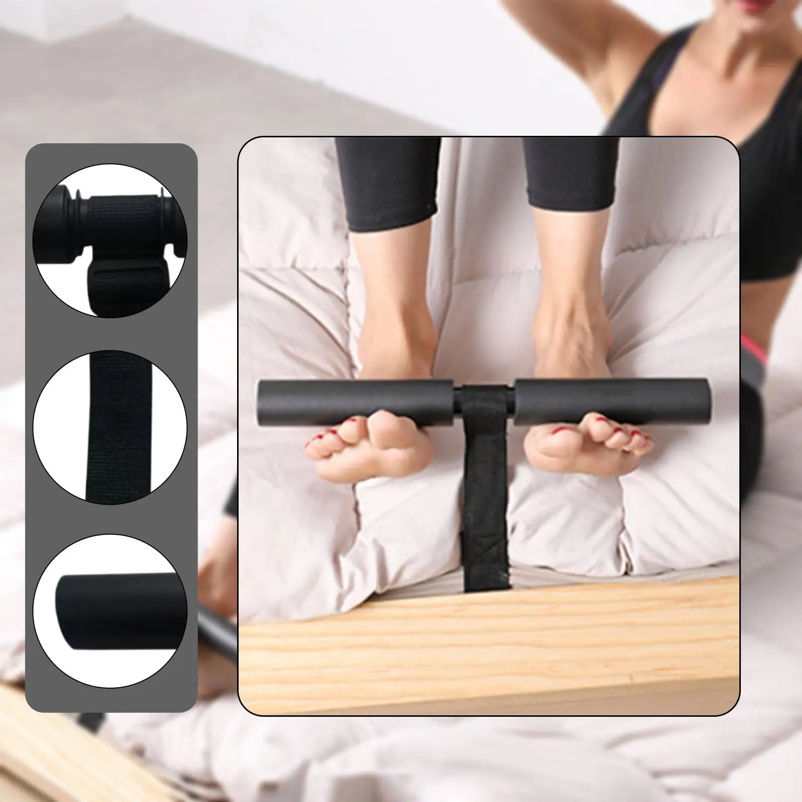 

Sit up Bar Assistant Device Assistance Equipment Doorway Body Stretching Accessory Fitness Workout Exercise Strap