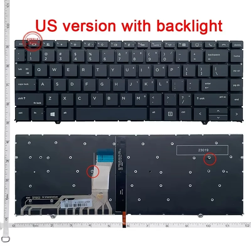 New US Laptop Keyboard For HP EliteBook ZBook Studio G5/ELITEBOOK 1050 G1/HSN-Q11C/ZBook Studio x360 G5 Black With Backlit