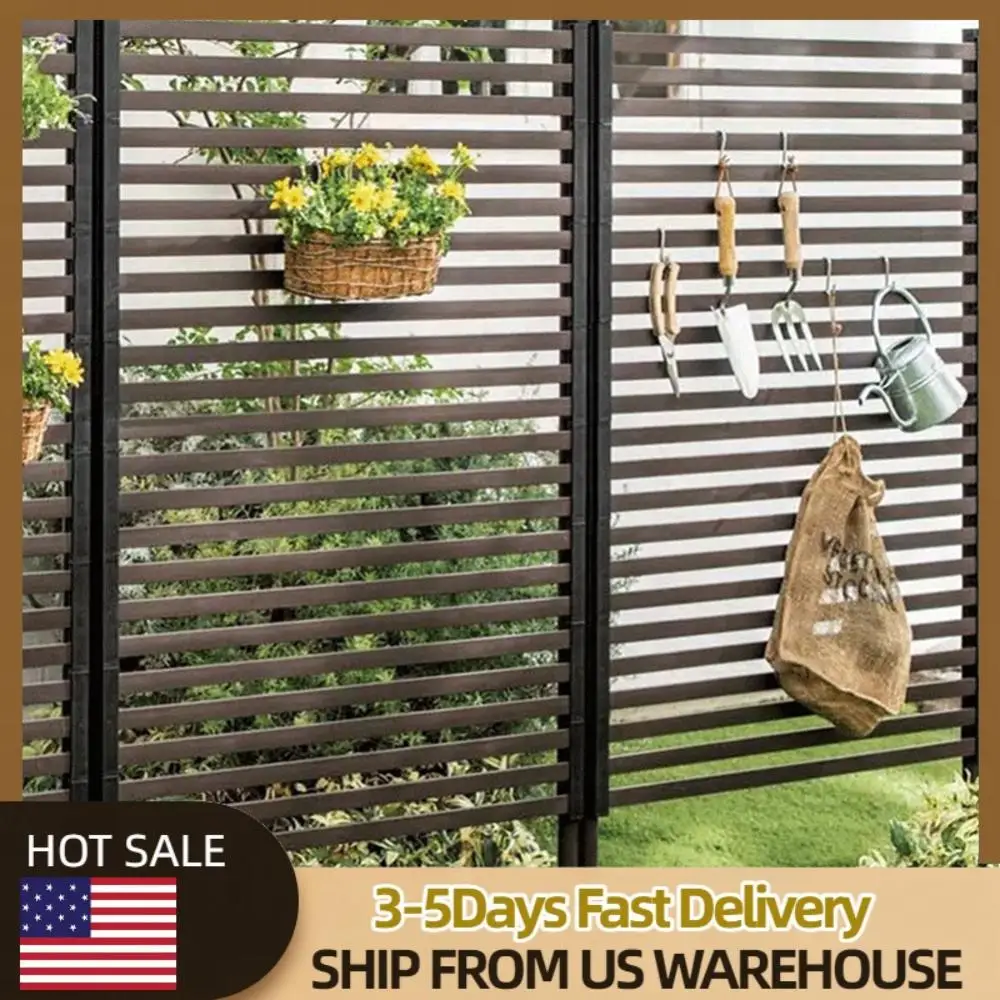 

3 Ft W X 4 Ft H Metal Outdoor Privacy Screen Privacy Fence Privacy Screen Fence Fence Panel for Outside Patio Garden Backyard