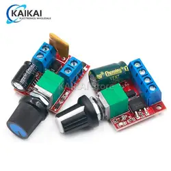 Mini DC-DC 4.5V-35V 5A 90W PWM DC Motor Speed Controller Module Speed Regulator Control Adjust Board Switch 12V 24V PN35