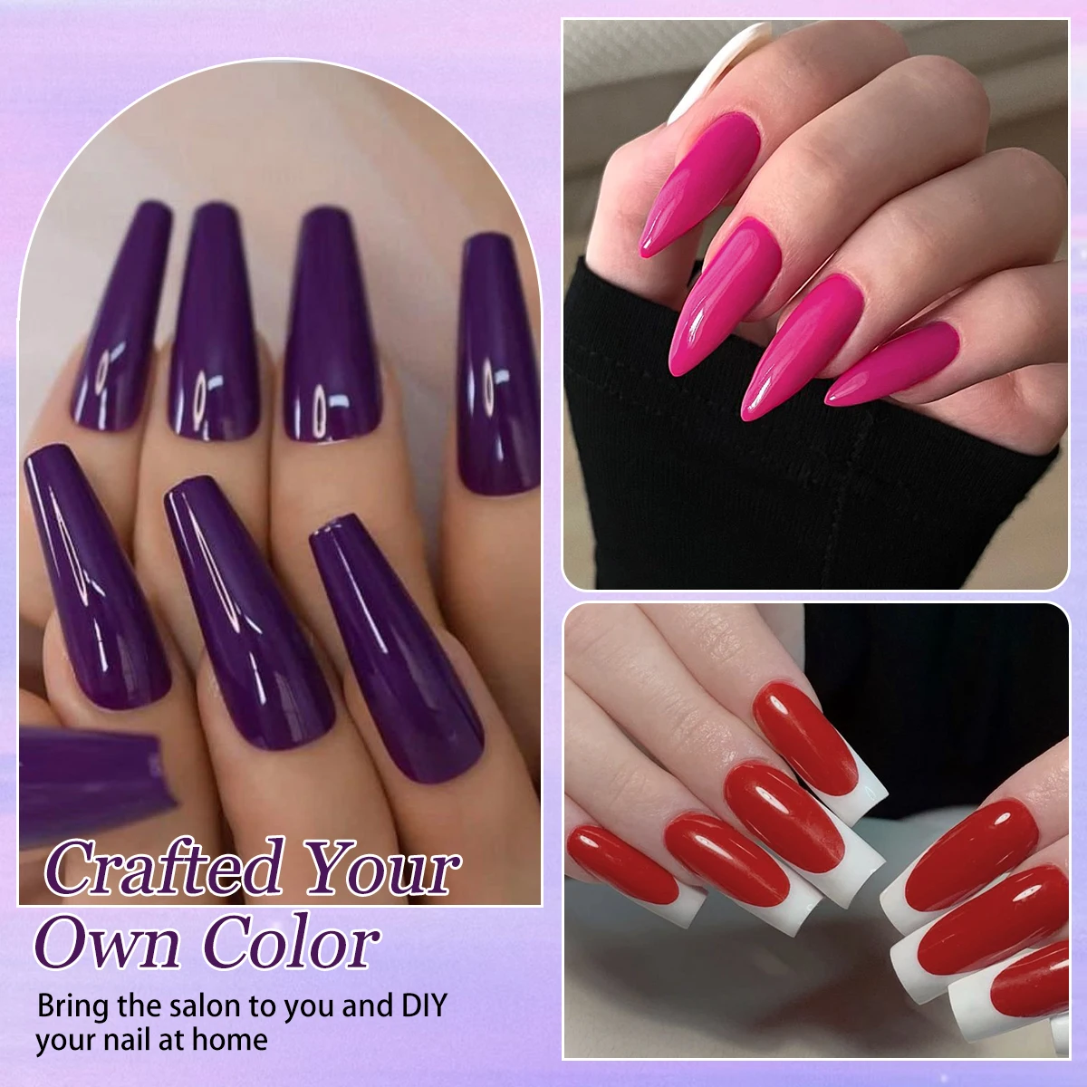 5 قطع/مجموعة مجموعة زجاجات Faandin 7 مل * 5 زجاجات، لؤلؤي بلون موحد، مجموعة طلاء أظافر جل، لون غني، سلسلة أرجوانية مختارة، سلسلة وردية، طلاء أظافر مبهر، طلاء أظافر عالي الجودة، طلاء أظافر يدوم طويلاً، هدية، سهل الإزالة، طلاء أظافر، سهل الإزالة، سهل الإزالة، طلاء الأظافر #4