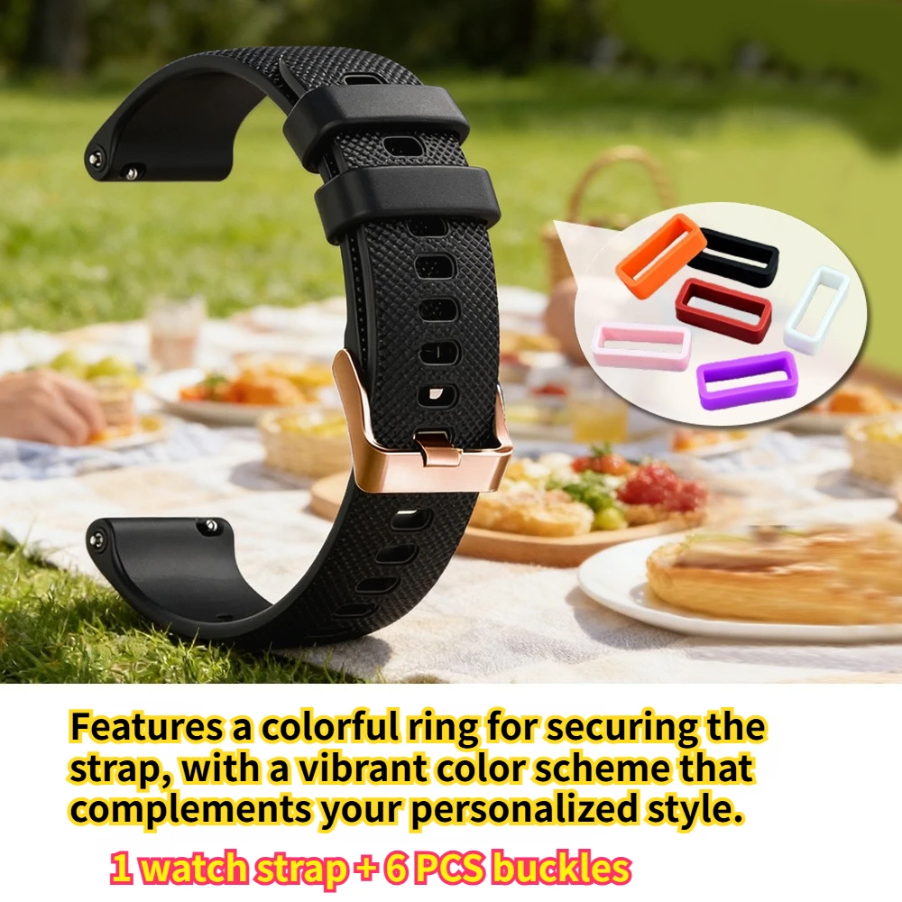 Vivoactive 3S 4S Armband für Garmin Venu 2S/Venu 4 41mm Vivomove 3S 255S Active S Armband 18mm Silikon Smartwatch Band Armband