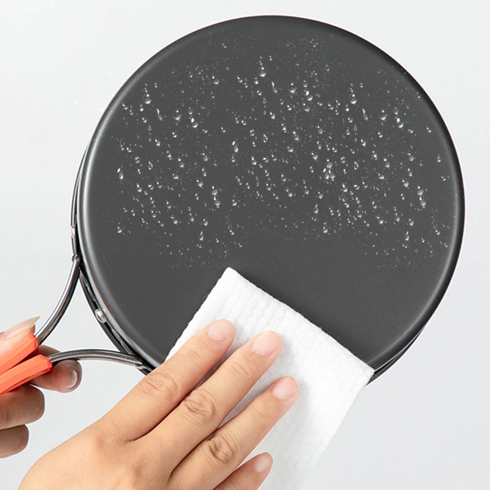 3 قطعة مجموعة تجهيزات المطابخ التخييم المحمولة غير عصا سبائك الألومنيوم وعاء عموم 1.1L غلاية عدة ل بقاء في الهواء الطلق لوازم الطبخ #3