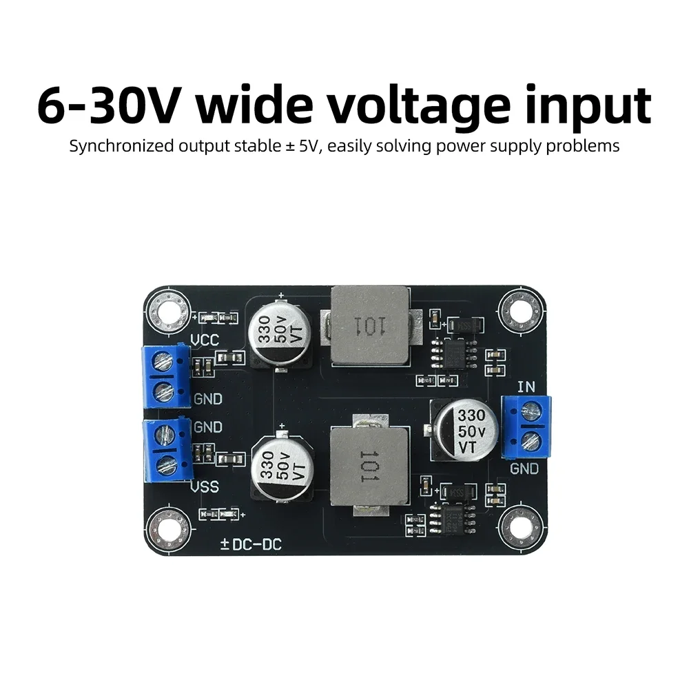 TPS5430 Modul Einzelstromversorgung 6–30V auf ±5V DC-DC Abwärtswandler Modul mit geringer Welligkeit und breitem Eingangsspannungsbereich – Detail 11