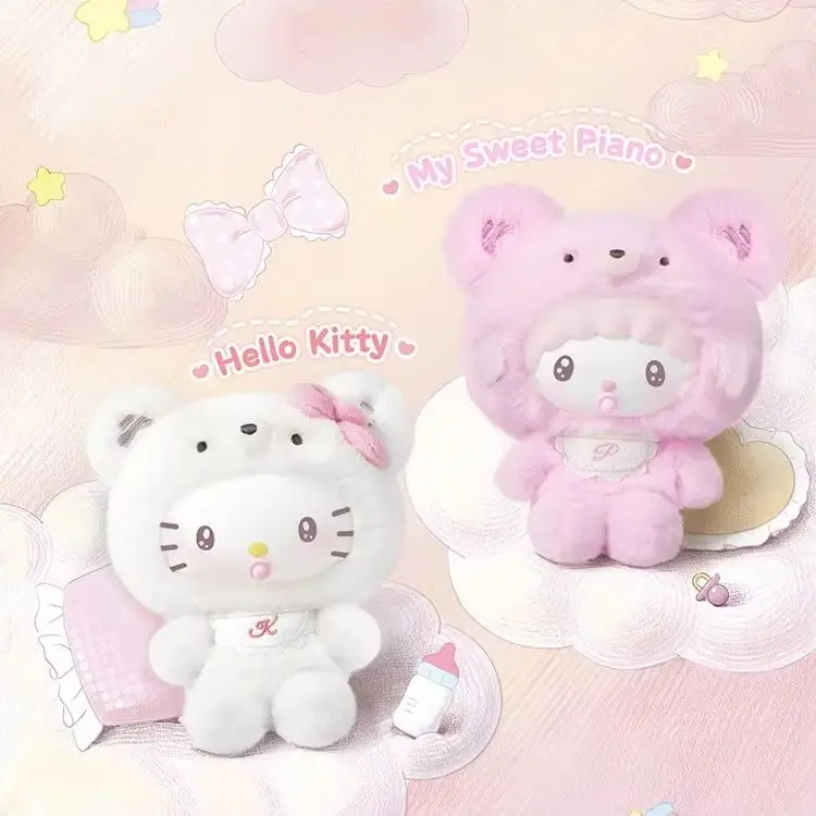 TOPTOY Sanrio Characters Little Bear Planet Series Pendant Blind Box Cute Bag Hanging Doll Holiday Gift