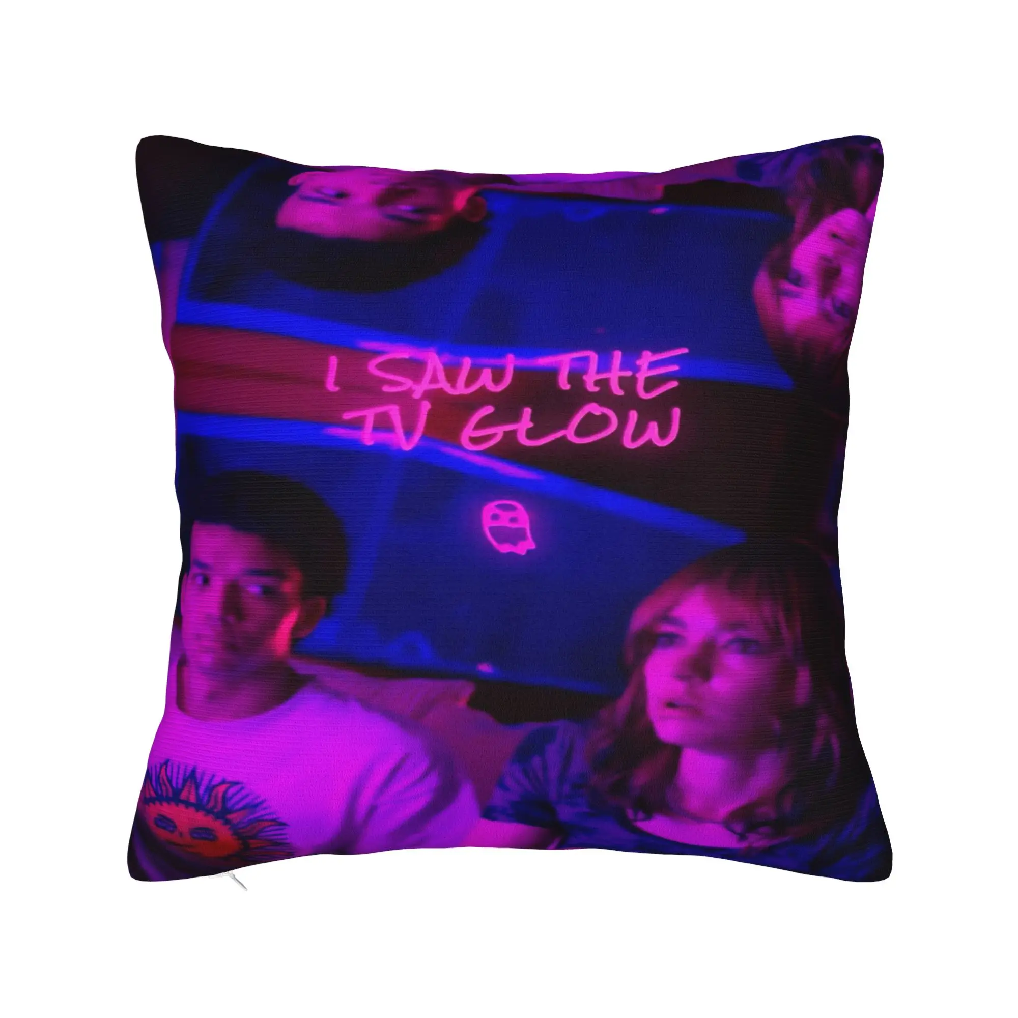 Stylish Bed I Saw The TV Glow  Decorations Pillowcases Merch  Pillow Covers Square Multi Size