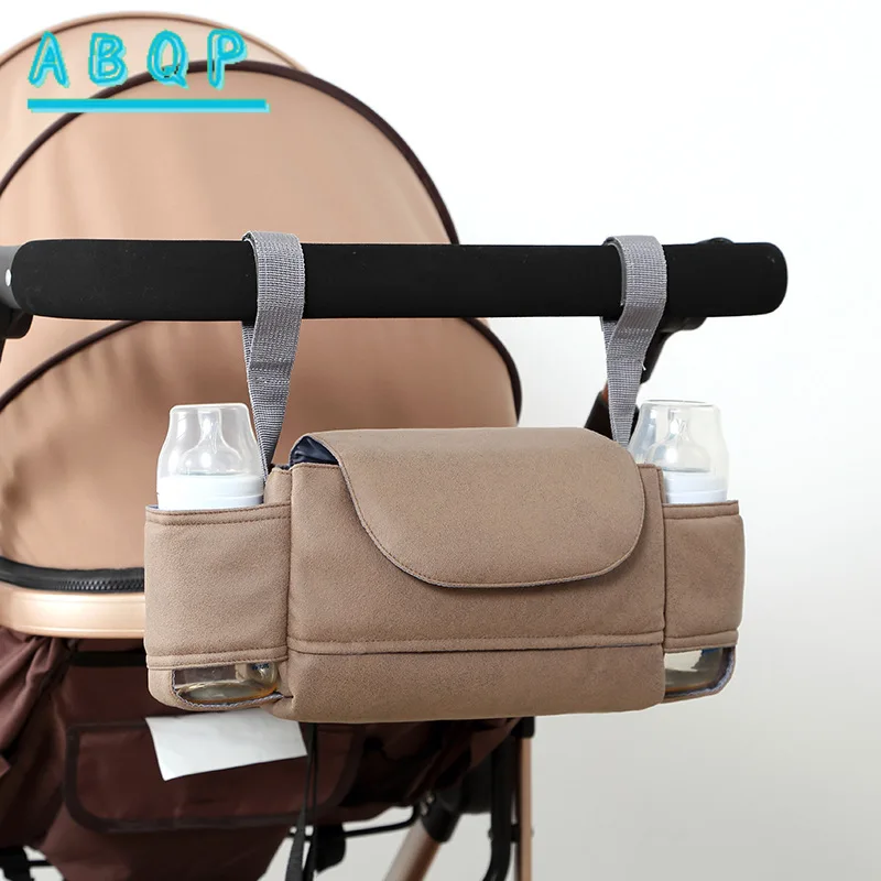 Picture 3: New Stroller Hanging Bag Large Capacity Stroller Storage Bag Lightweight Stroller Storage Diaper Bag Multifunctional