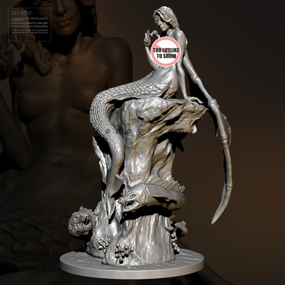 50mm 75mm Resin model kits figure colorless and self-assembled（3D Printing ） TD-4317