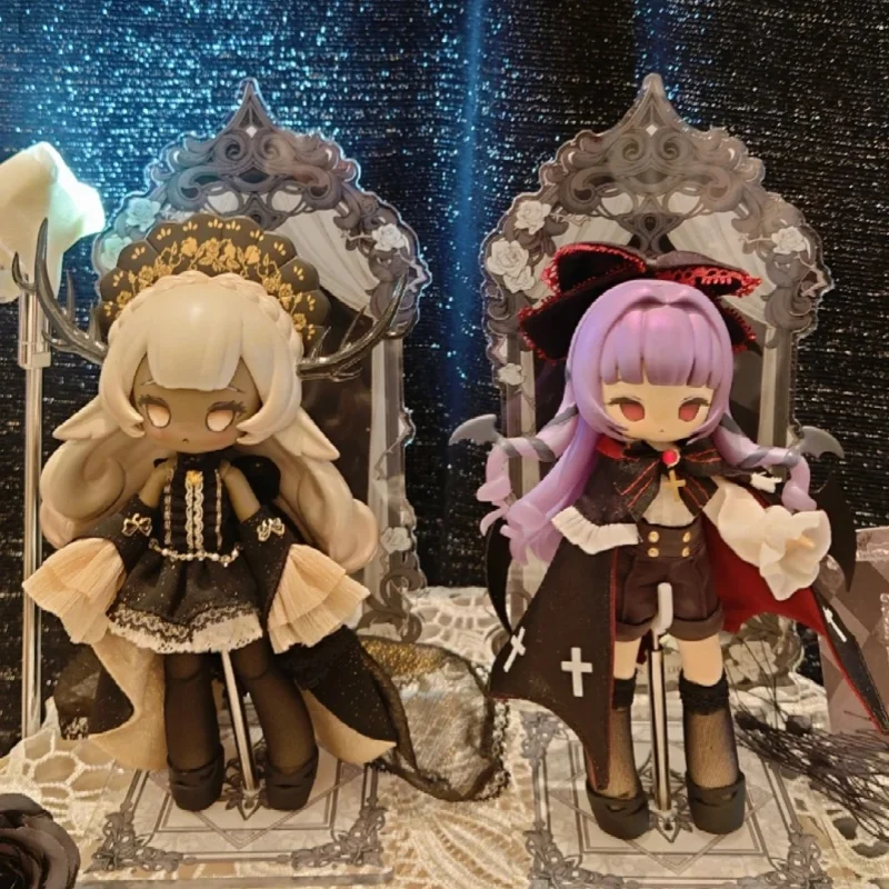정품 신상 시크릿 렐름 투어 12 포인트 BJD 블라인드 박스 액션 피규어 트렌디 장난감 데스크탑 장식 인형 생일 선물