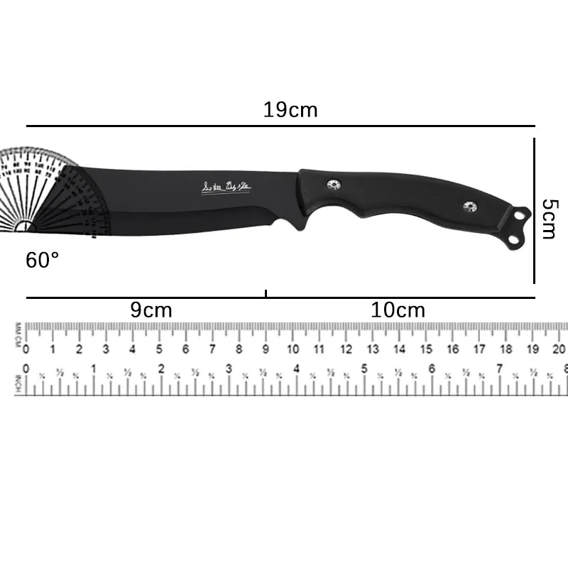 High end aluminum handle small knife, wilderness survival straight knife+sheath, outdoor camping barbecue EDC tool knife