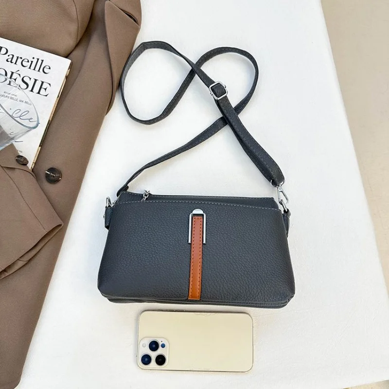 

High-End Minimalist Vintage Tote Bag For Women Casual With Letter Logo And Large Capacity Trendy