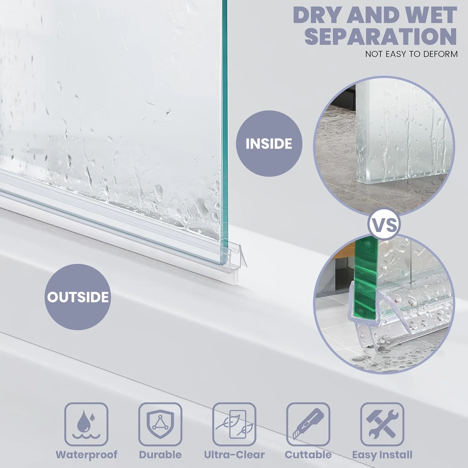 

Уплотнительные ленты для душевой двери 6/8/10/12 мм, прозрачный уплотнитель из ПВХ, уплотнитель для окон, дверей, уплотнительная лента для экрана для ванны, душа, уплотнительная лента для двери