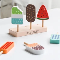 Children Play House Ice Cream Toys For Girls Boys Cutting Fruit Kitchen DIY Pretend Play Educational Toy 6