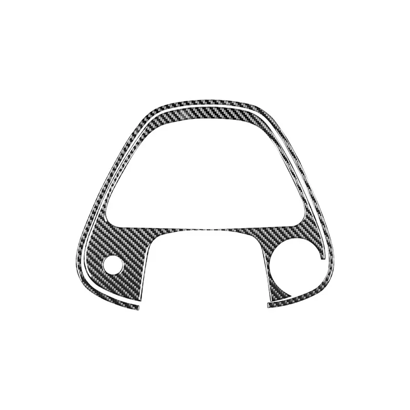 For LEXUS IS 1999-2005 Carbon Fiber Car Center Console Instrument Screen Frame Trim Cover Decoration Sticker Inner Accessories