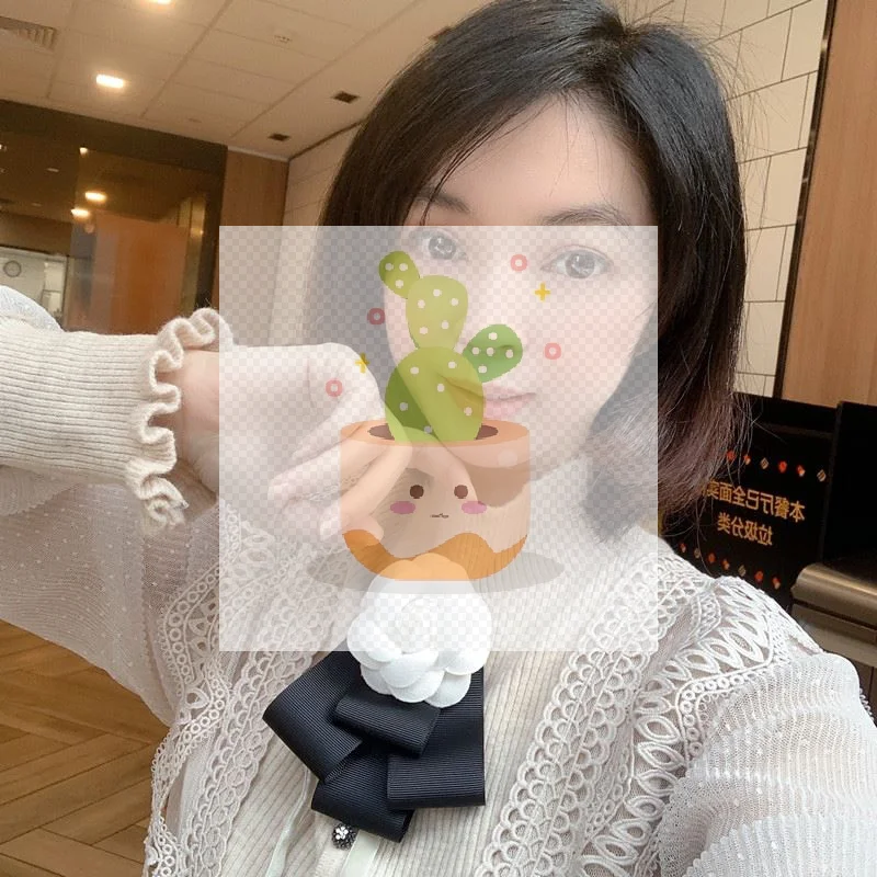 1 قطعة ربطة القوس فيونكة المخملية السيدات كلية نمط قميص طوق دبابيس النسيج زهرة الكاميليا بروش خمر حفل زفاف بروش للنساء #2