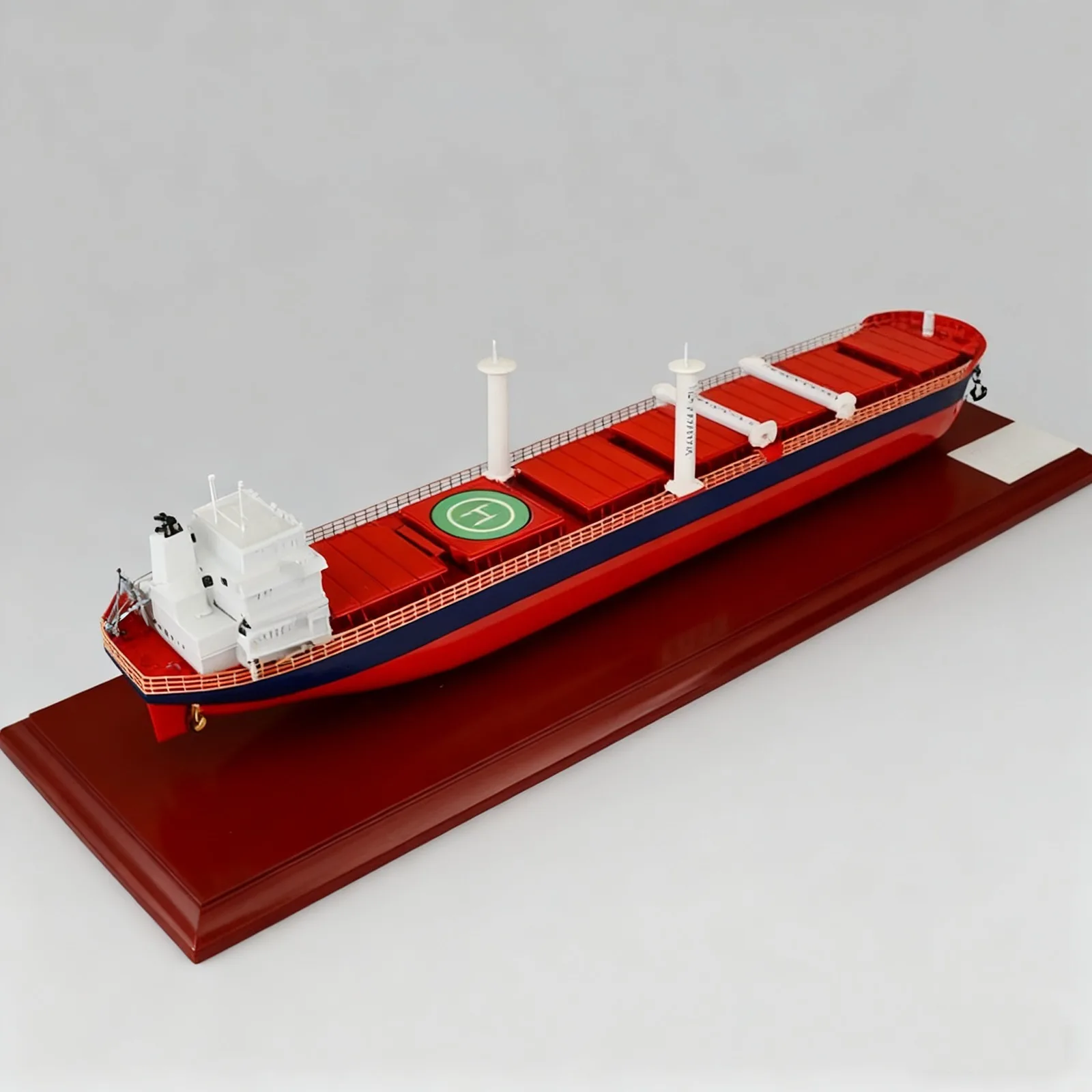 65cm Simulation Large Bulk Carrier Ship Model Meticulously Crafted Resin 3D Printed Bulk Carrier Ship Model Ship Toy Ornament