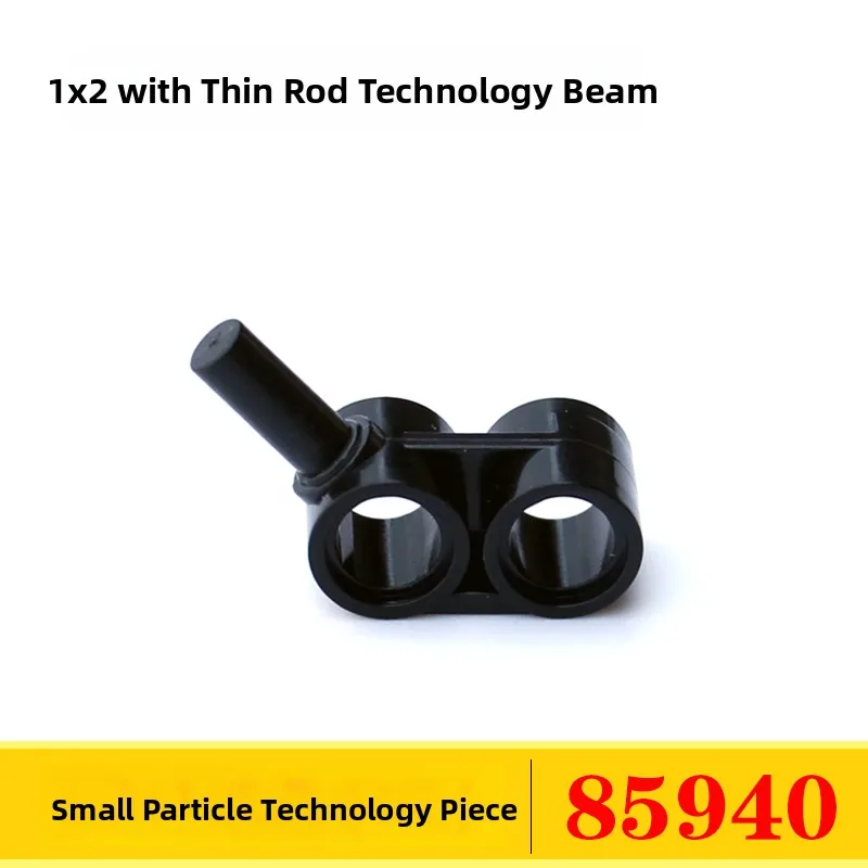 Bloques de Construcción Tech B, Partículas Pequeñas x2 con Varillas Delgadas, Compatibles con Piezas Technic 85940, Accesorios para Juguetes de Ensamblaje