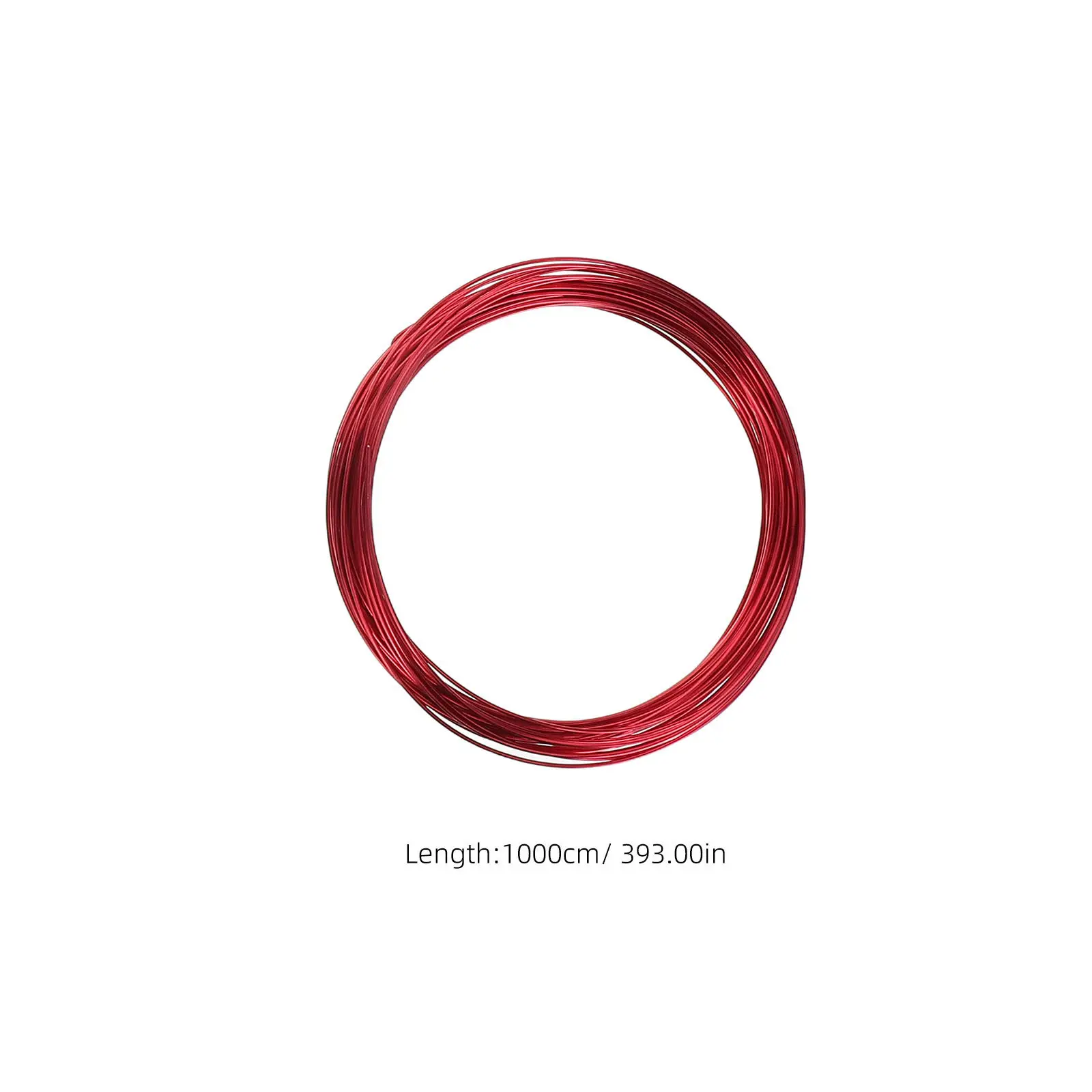 6Rolls For Wire For Jewelry Making Christmas Wreath Wire Aluminum Craft Flexible Floral Arrangement 1MM Dia Sculpture