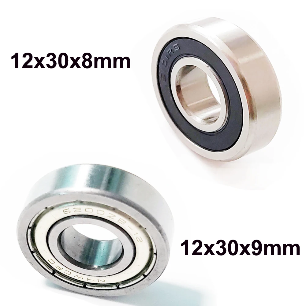 1PCS ID 12MM Non Standard Ball Bearing 12*30*8 12*30*9  16101 6200