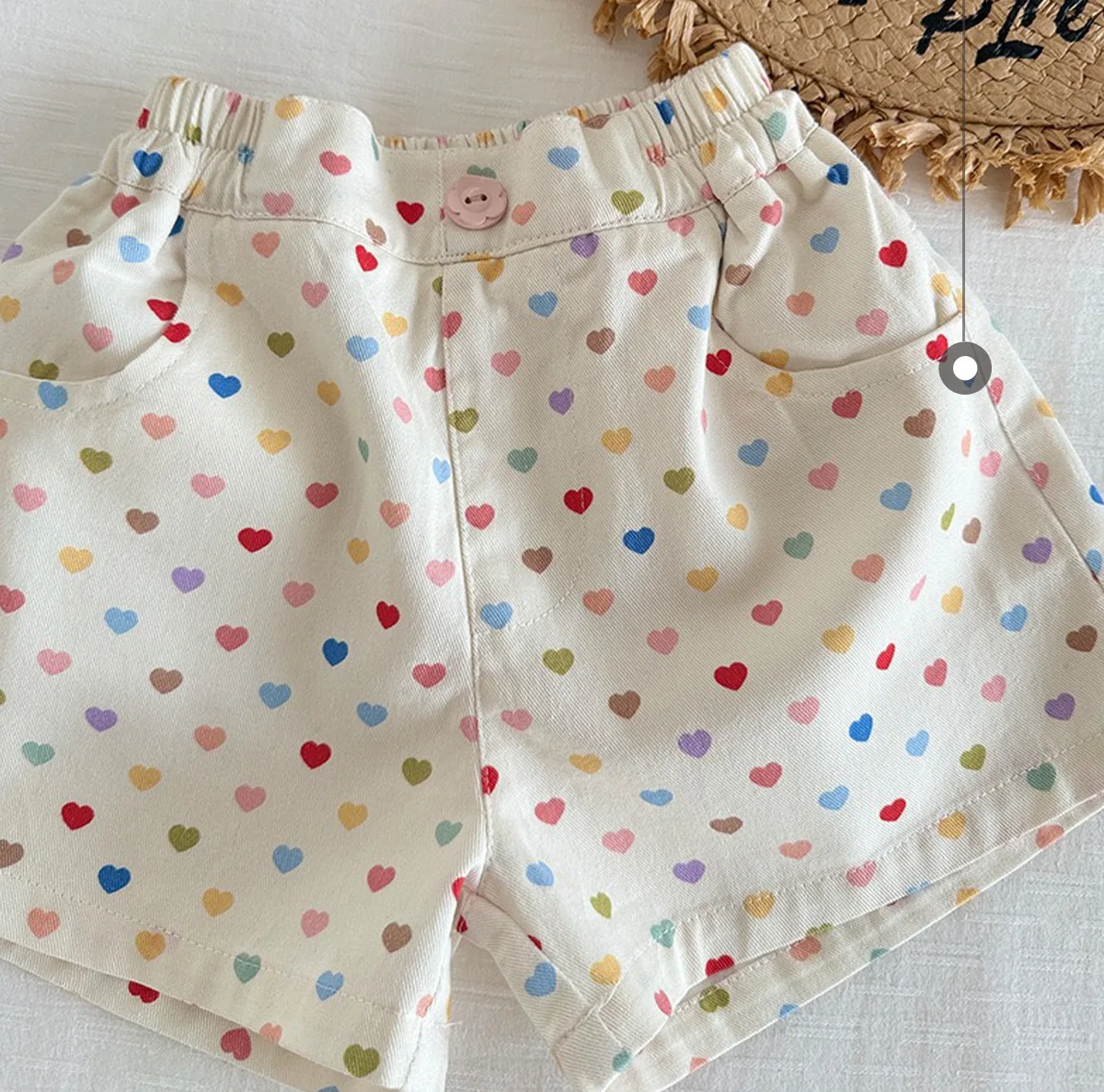 

1-5T Ins Summer Baby Girls Shorts Toddler Print Checkered Loose Shorts Casual Pants Outdoor Wear