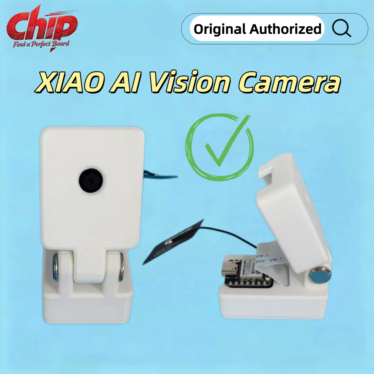 XIAO AI Vision Camera, Combines Grove Vision AI V2 Module,XIAO ESP32-C3 Controller,OV5647 Camera, TensorFlow PyTorch Arduino IDE