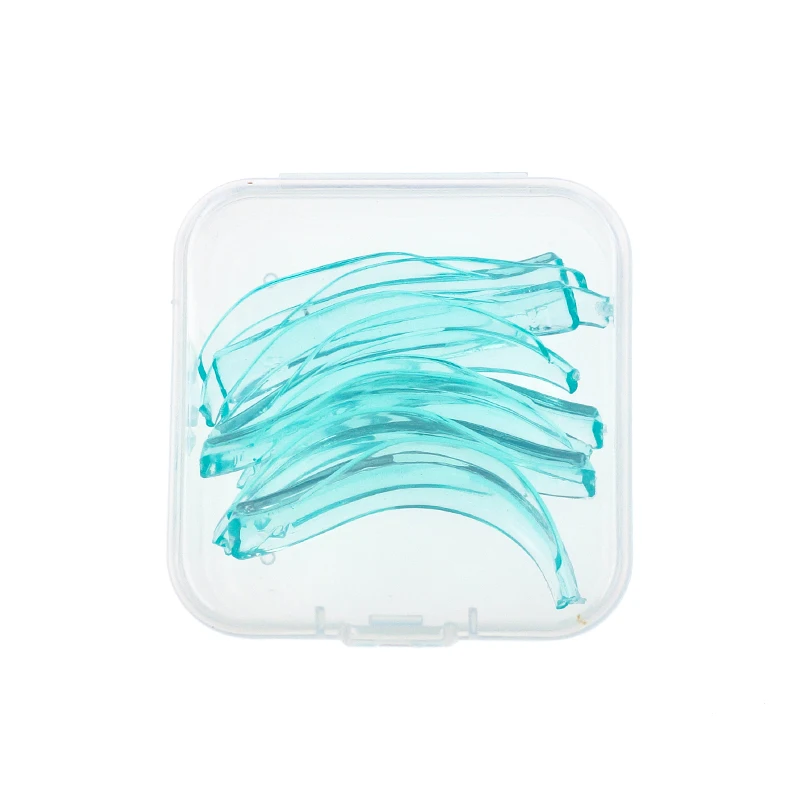 Crescent Silikon Wimpernlifting-Pads, Rosa, 4 Größen S/M/LXL, Wiederverwendbare Wimpernperm-Pads für Salon-Laminierung – Detail 8