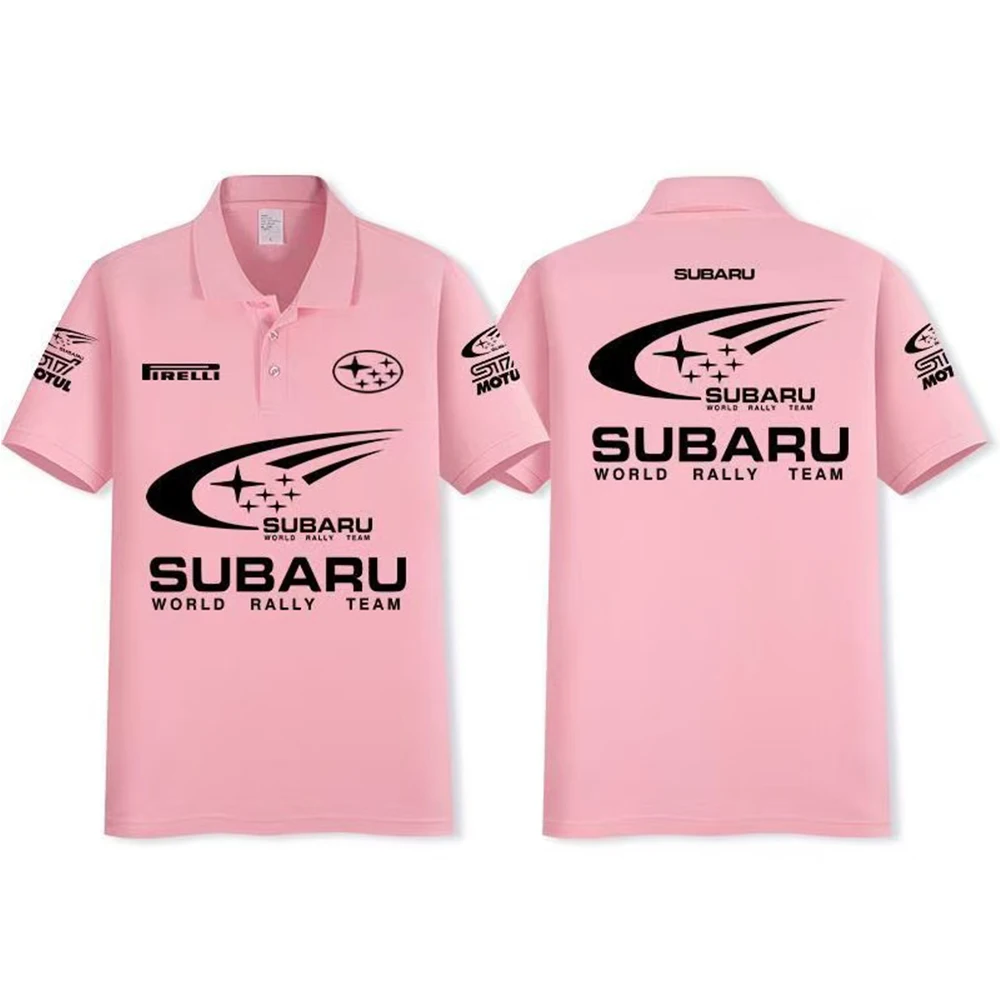2026 New Subaru World Rally Same Polo Shirt 4S Store Work Clothes