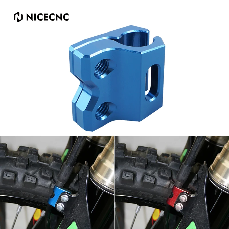 

For Yamaha YZ 65 85 YZ 125X 250X 250FX 450FX 2019-2023 YZ125 YZ250F YZ250F YZ450F 2009-2023 YZ YZF Front Brake Hose Clamp Holder