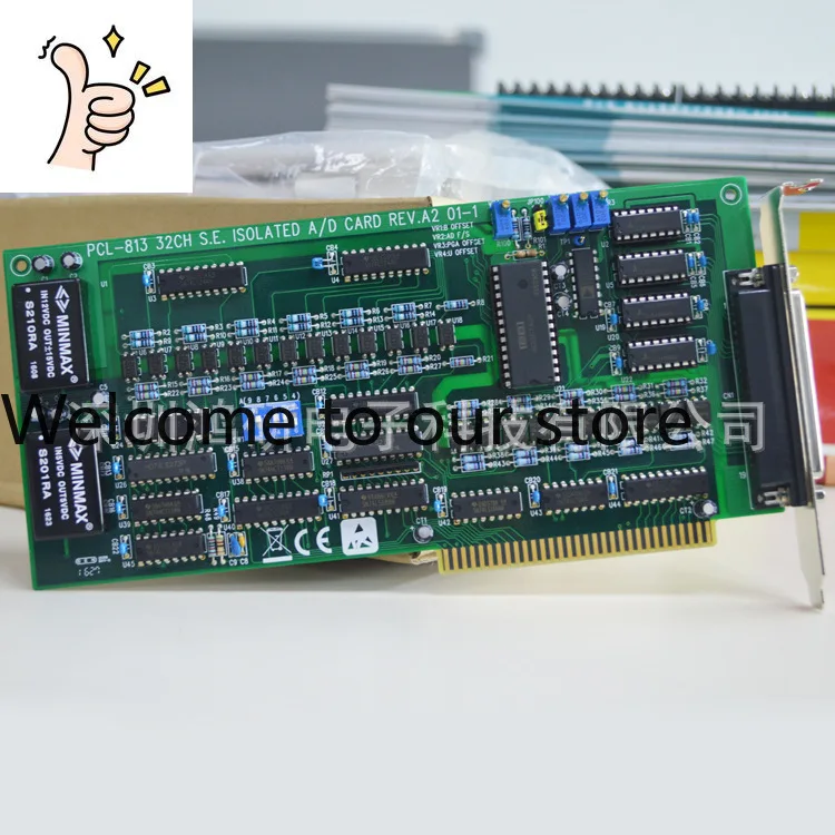 PCL-813B Advantech 12-bit 32-channel A/D Data Collection Card ISA Bus Analog Input Card Manufacturer Wholesale