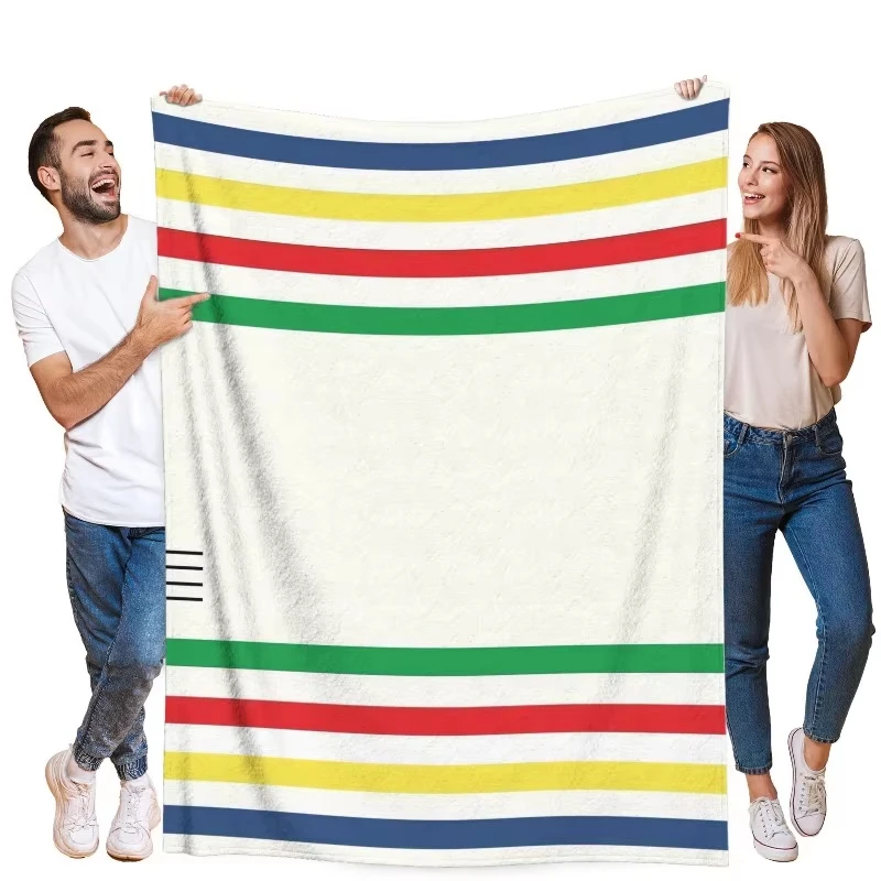 Hudson Bay Ultraweiche Fleecedecke – kuschelige warme Sofa-Überwurfdecke für Schlafzimmer und Wohnzimmer, ganzjährige Bettwäsche für Zuhause