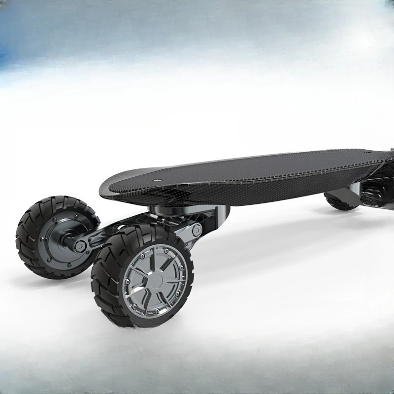 X5 carbon fiber electric skateboard with four-wheel dual drive remote control intelligent balance off-road all  entertainment