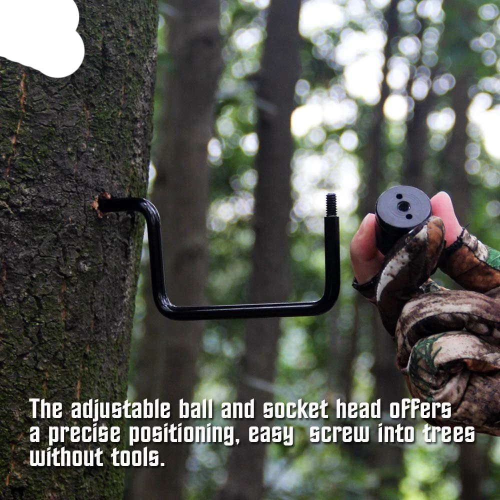 تصميم جديد 2 قطعة كاميرا درب جبل شجرة ، حامل كاميرا الصيد مع المسمار الإبهام 1/4 بوصة ، 360 درجة الدورية قابل للتعديل