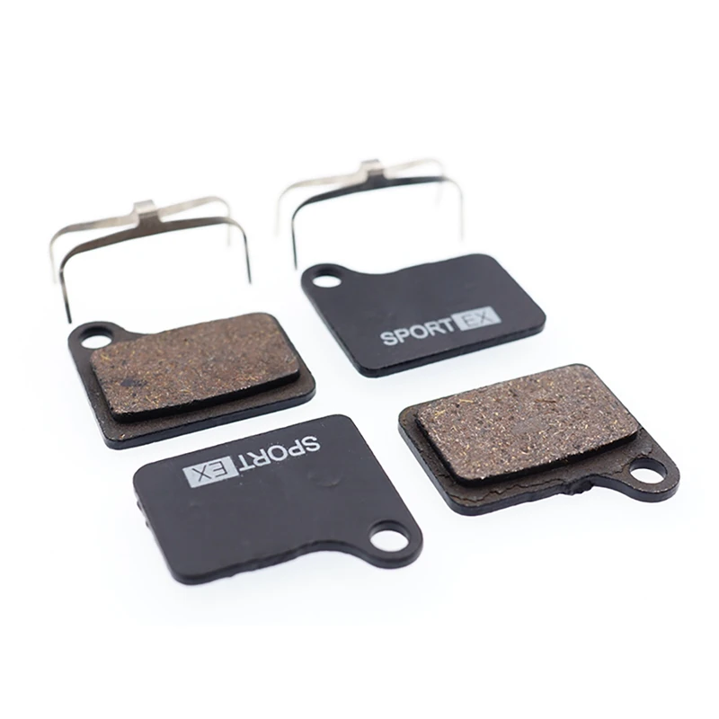 4 Pairs Bicycle Disc Brake Pads For SHIMANO DEORE LX M550,M555,C900/C901,Nexave Caliper,Resin Sport EX