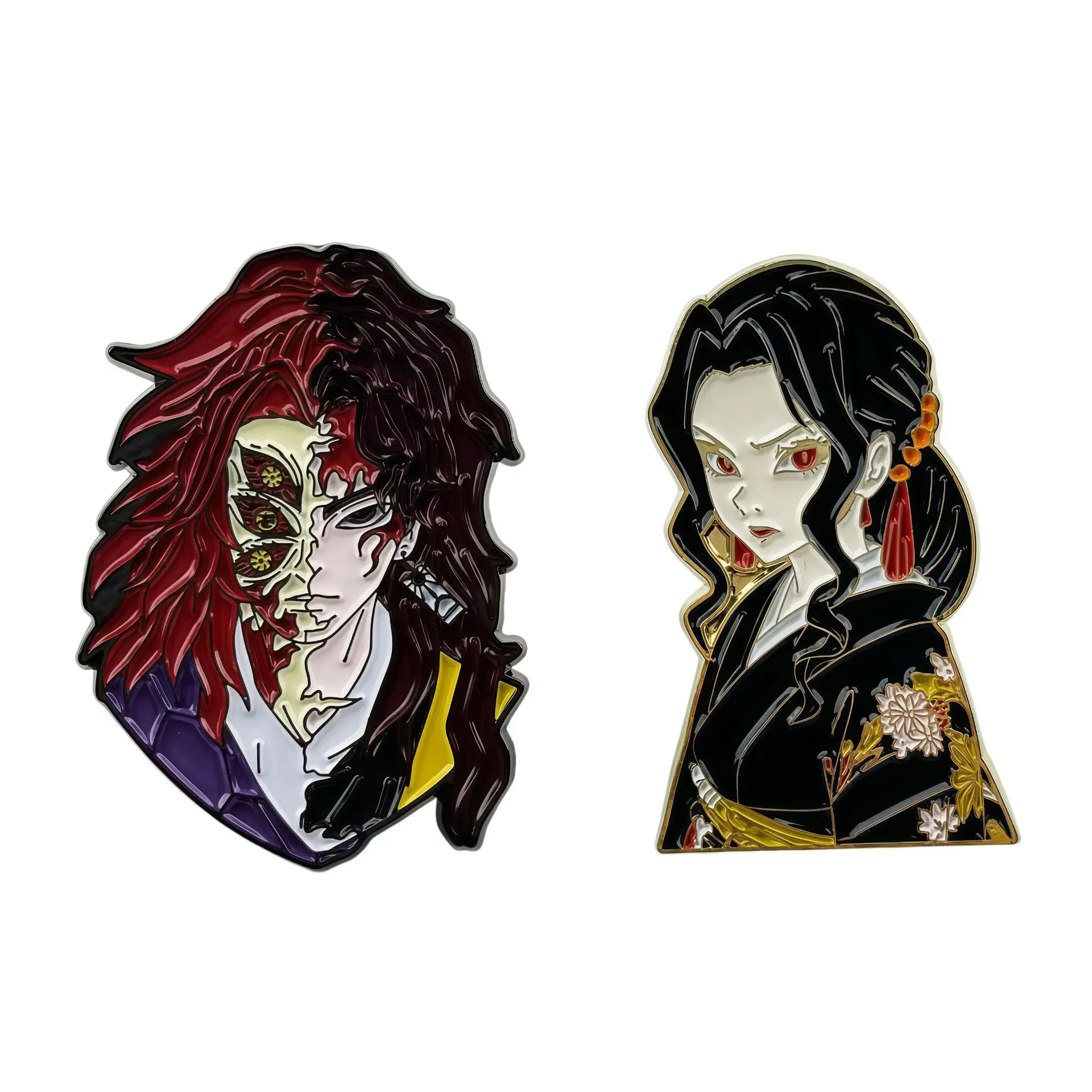 

Demon Slayer Cartoon Anime Brooch Anime Character Metal Brooch Personalized Accessory Y2k Fashion Toys Anime Cartoon Frind