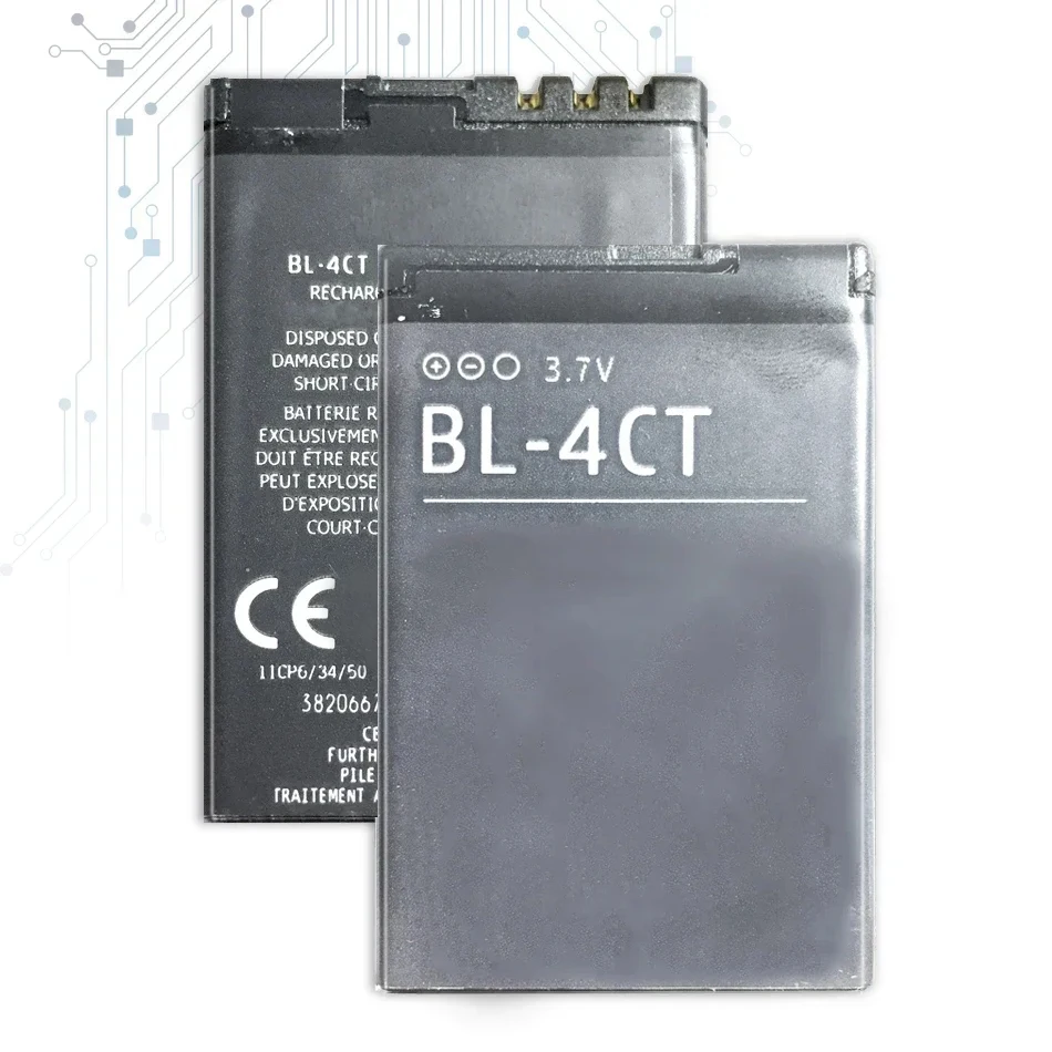 BL-4CT BL4CT BL 4CT Сменный аккумулятор для телефона Nokia 5630 5300XM 6730C 7212C 7210C 7310C 7230 X3-00 2720F 6702S