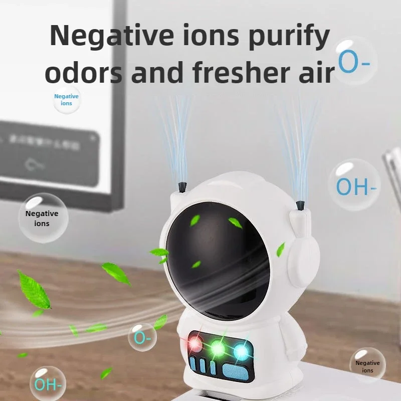Negative Ion Air Purifier Intelligent Odor Removal Pet Deodorant Artifact USB Socket Formaldehyde Removal Bathroom and Toilet