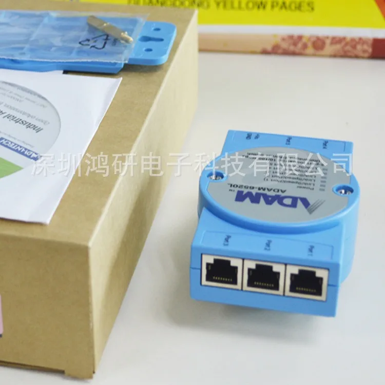 Advantech ADAM-6521S New 4 + 1 Fiber Port Industrial Ethernet Switch Embedded Switching Controller