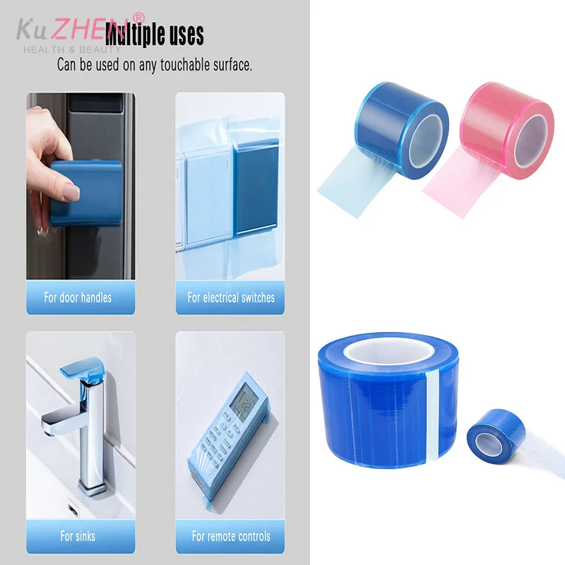 20M Width 10cm Tattoo Protective Film Disposable Tattoo Barrier Film Dental Tape Clear Wrap Covers Anti-fouling Band Extra Long