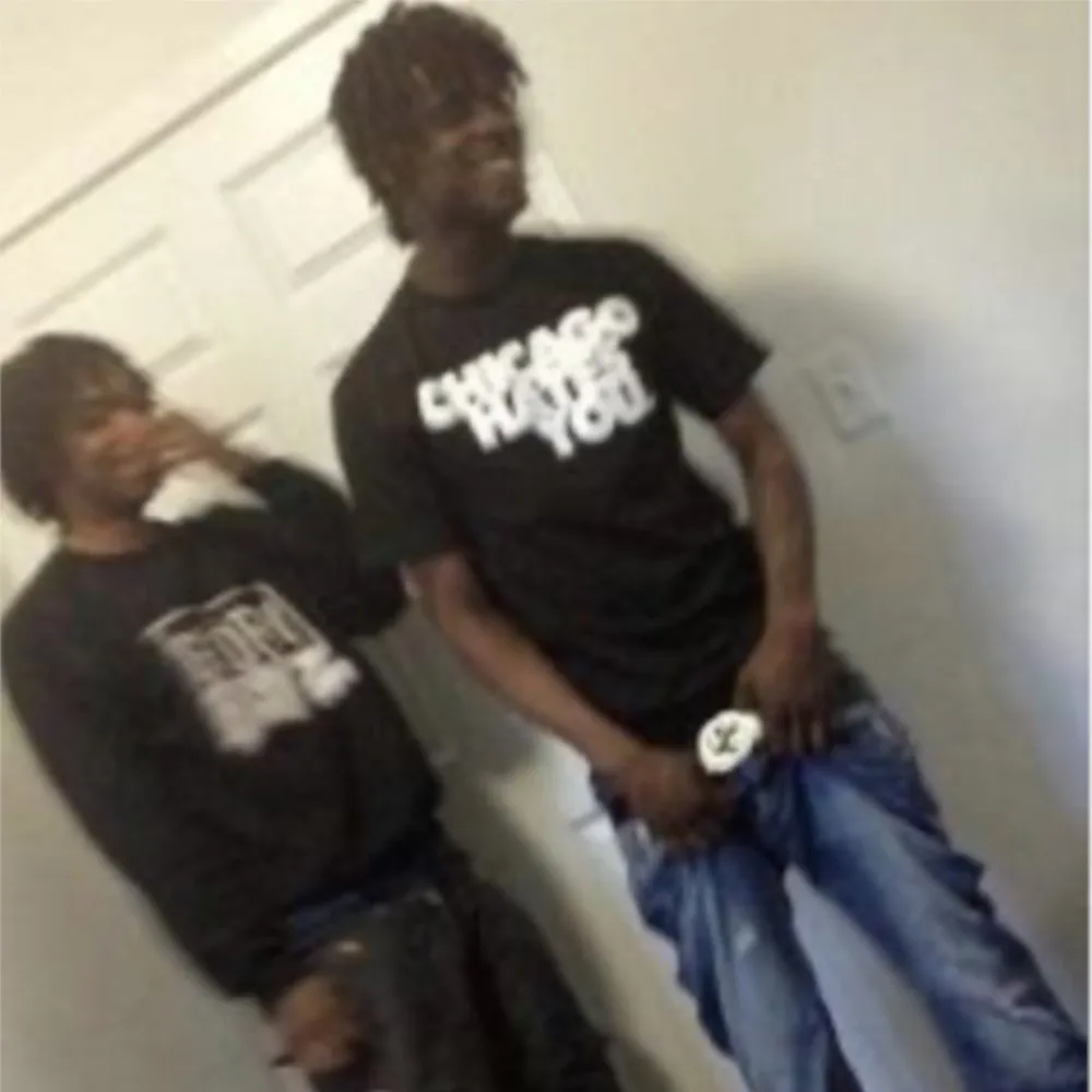 شيكاغو أكرهك الهيب هوب Harajuku إلكتروني قميص مطبوع الرجال الشارع الشهير فاسق قصيرة الأكمام قطنية عالية الجودة المحملة خمر القوطي Y2K الملابس