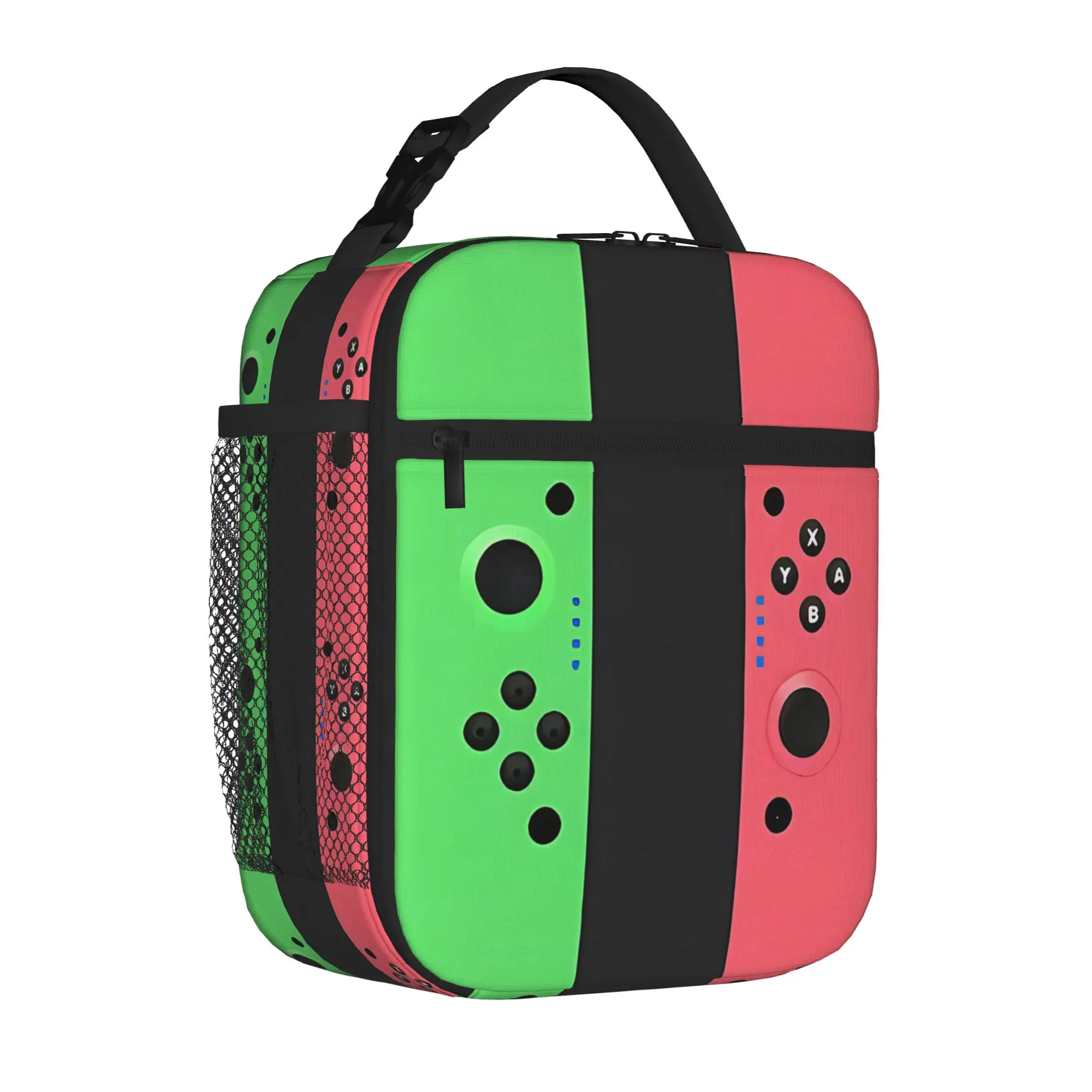 Games Console Handheld Gamer Carry Thermal Cooler Bag Controller Reusable Insulated Lunch Bags Causal Container Box For Work