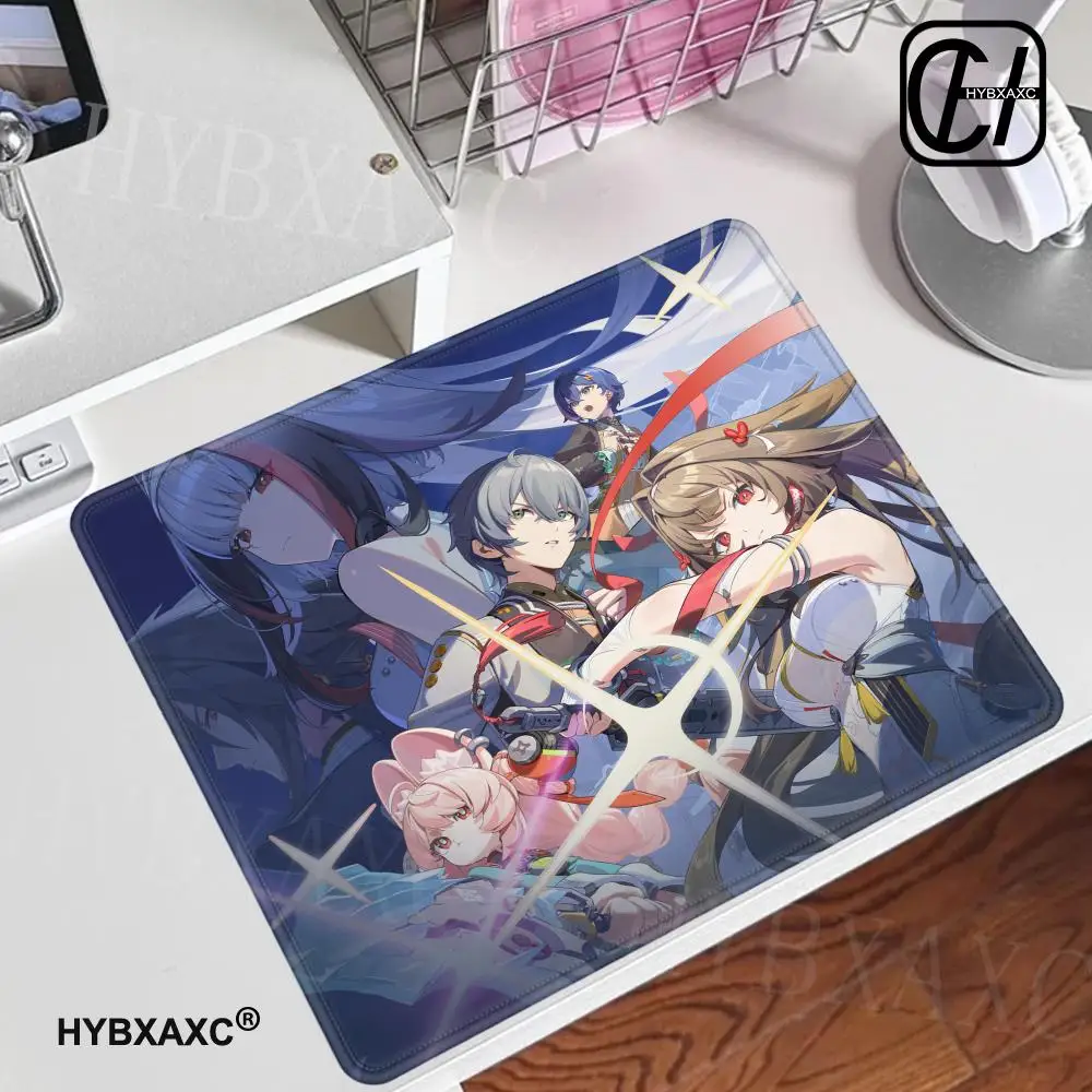 

HYBXAXC New Cute Zenless Zone Zero Mouse Mat Small Gaming Mousepad 45x40 Office Gamer Mouse Pad Anime Zzz Ye Shunguang Desk Mat
